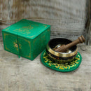 Green Tara Singing Bowl Set 10cm