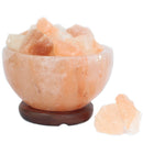 Himalayan Salt Fire Bowl and Chunks - 15cm x 9cm