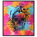 Day of the Dead Skull - Wall Hanging/Bedspread (200 x 230cm)