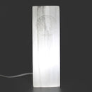 Tree Of Life Design Selenite Block Lamp - 25cm