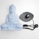 Meditation Buddha Lamp - Sky Blue