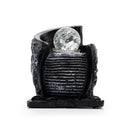 Water Pot & Crystal Ball - Tabletop Fountain