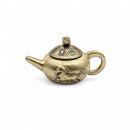 Feng Shui Lucky Teapot with Dice Spinner