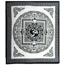 OM Mandala - Wall Hanging/Bedspread (200 x 230cm)