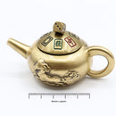 Feng Shui Lucky Teapot with Dice Spinner