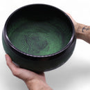 Mushroom Singing Bowl - Moss Green
