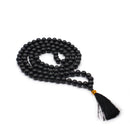 Black Agate Mala Beads