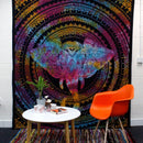 Elephant Head - Wall Hanging/Bedspread (210 x 235cm)