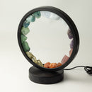 Gemstone Halo Lamp - Seven Chakras