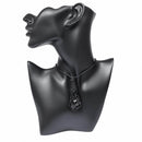 Black Obsidian Healing Crystal Holder Necklace for Protection & Grounding