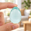 Blue Obsidian Crystal Egg for Clarity, Communication & Spiritual Insight