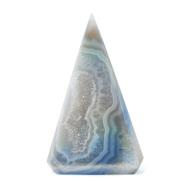 Angel Aura Agate Obelisk (413g)