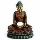 Antique Buddha - Devotee Candle Holder
