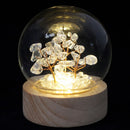 Harmony & Balance Crystal Tree Light - Clear Quartz