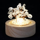 Harmony & Balance Crystal Tree Light - Clear Quartz