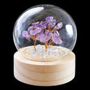 Emotional Balance Crystal Tree Light - Amethyst