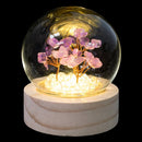 Emotional Balance Crystal Tree Light - Amethyst