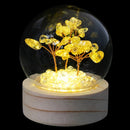 Abundance & Prosperity Crystal Tree Light - Citrine