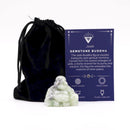 Crystal Buddha Gemstone Figurine - Jade