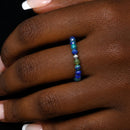 Confidence & Clarity - Lapis Lazuli 3mm Crystal Bead Ring