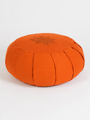 Yoga Studio GOTS Organic Cotton Round Lotus Zafu Buckwheat Cushion