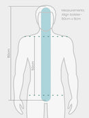 Yoga Studio Organic Cotton Slim Spine Align Bolster