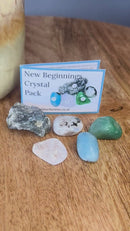 New Beginnings Healing Crystal Pack