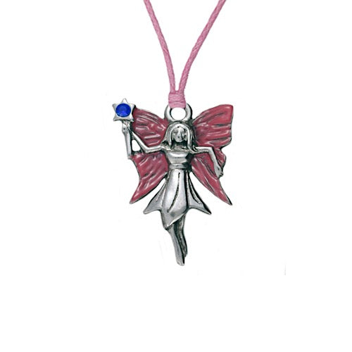 Willow Moonstruck Fairy Necklace - Pewter