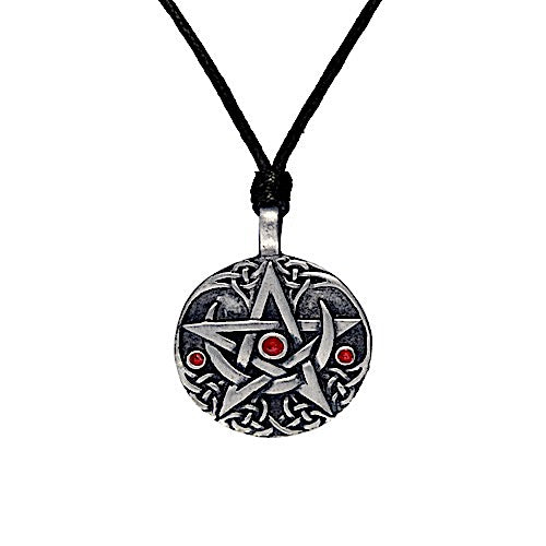 Oracle Of Visions Wiccan Necklace - Pewter