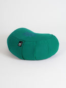Yoga Studio GOTS Organic Cotton Crescent Lotus Zafu Buckwheat Cushion