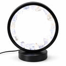 Gemstone Halo Lamp - Zen Mind - Clear Quartz