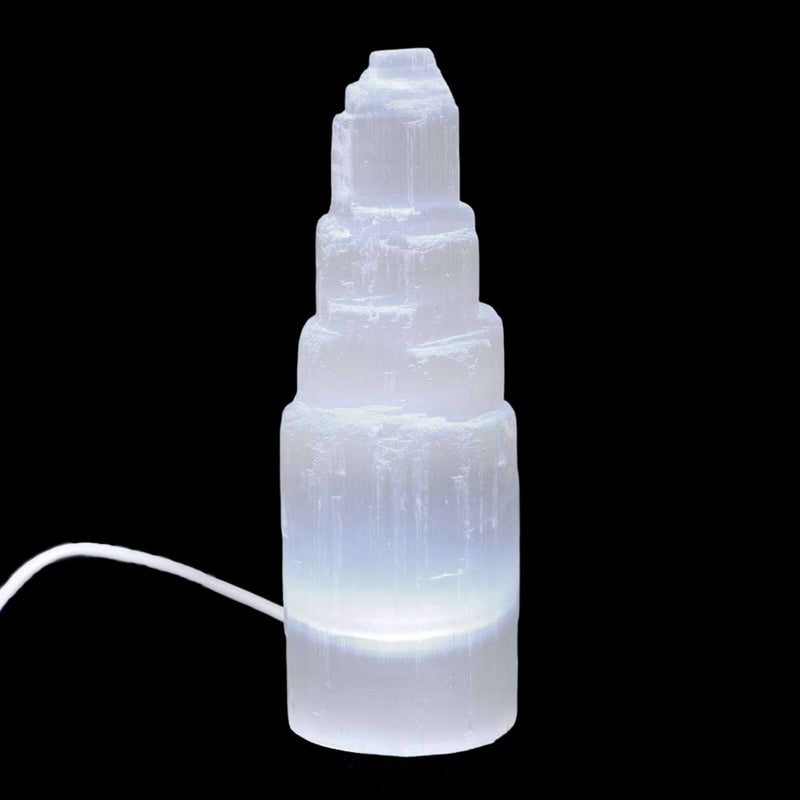 Selenite LED Mountain Lamp