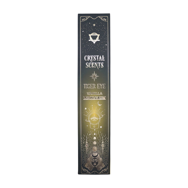 Tiger Eye Crystal Scents Smudge Incense – Vanilla