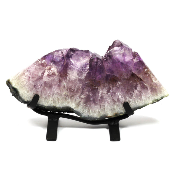 Polished Amethyst Cluster With Base (1967g)
