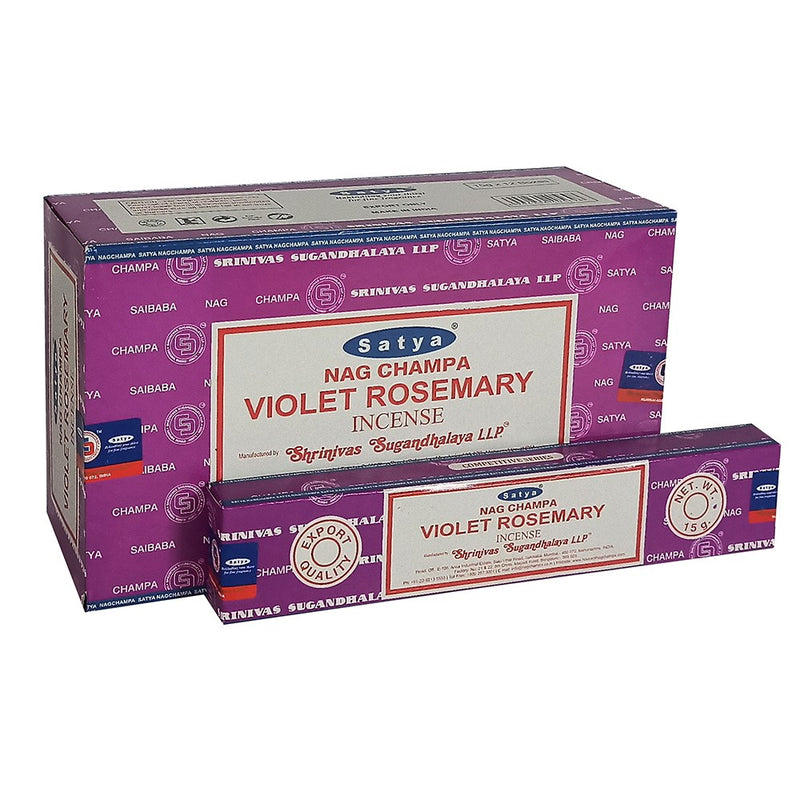 Violet Rosemary - Satya Incense Sticks