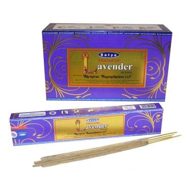 Natural Lavender - Satya Incense Sticks