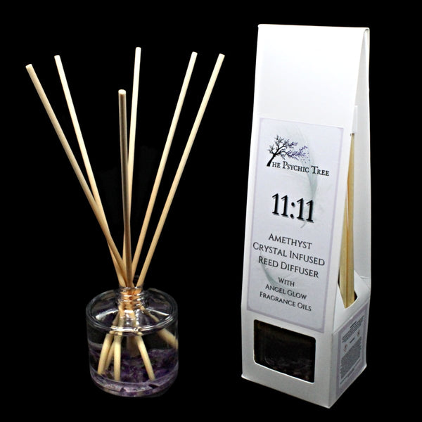 11:11 Angel Numbers- Crystal Infused Reed Diffuser