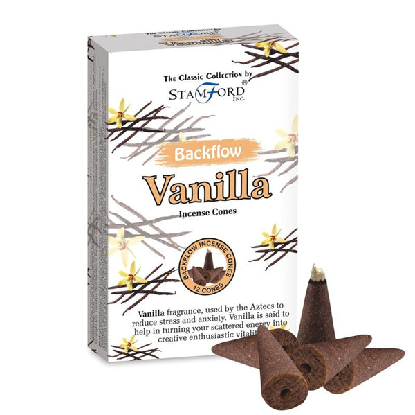 Vanilla - Stamford Backflow Incense Cones