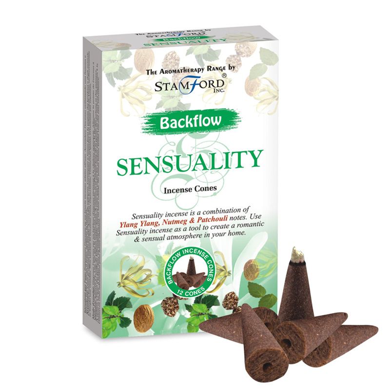 Sensuality - Stamford Backflow Incense Cones