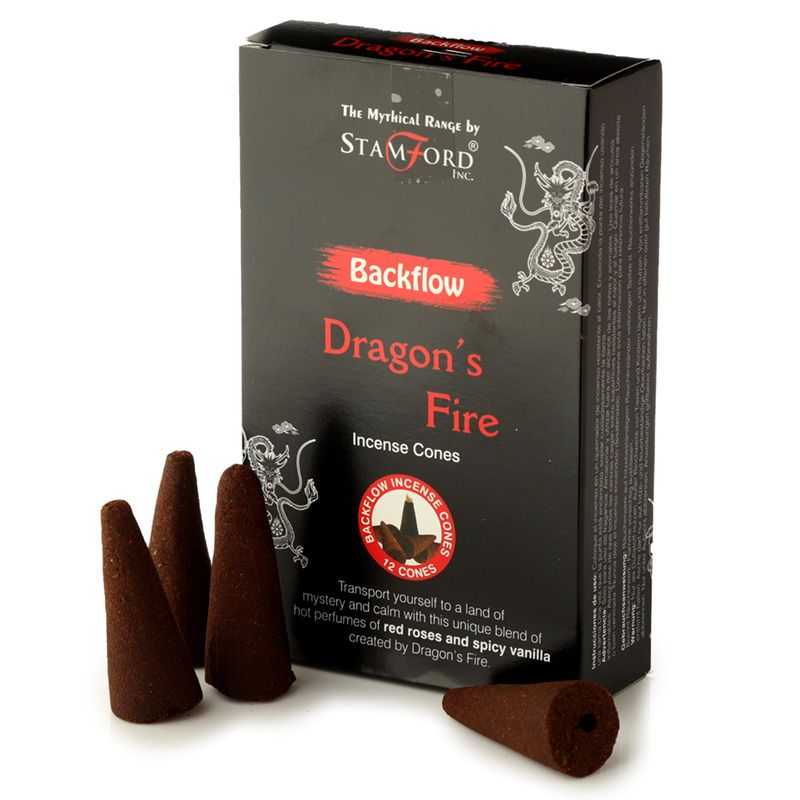 Dragons Fire - Stamford Backflow Incense Cones