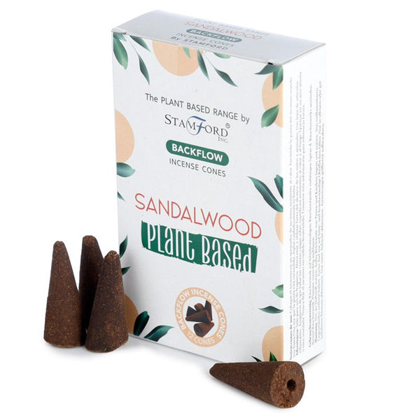 Sandalwood - Stamford Plant Based Backflow Incense Cones