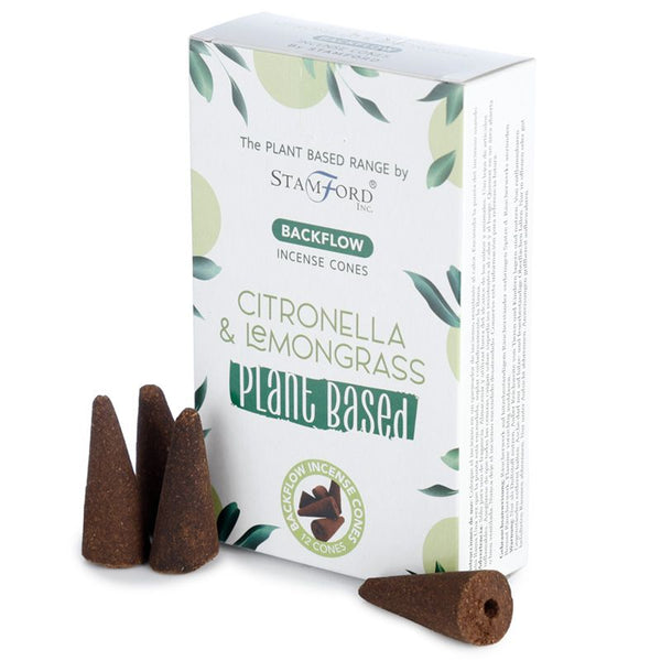 Citronella & Lemongrass - Stamford Plant Based Backflow Incense Cones