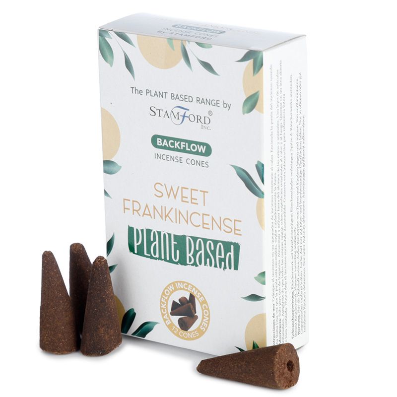 Sweet Frankincense - Stamford Plant Based Backflow Incense Cones