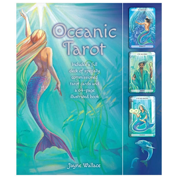Oceanic Tarot : Includes a Full Desk of Specially Commissioned Tarot Cards and a 64-Page Illustrated Book