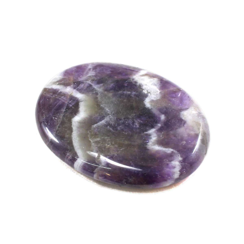 Amethyst Chevron Worry Stone