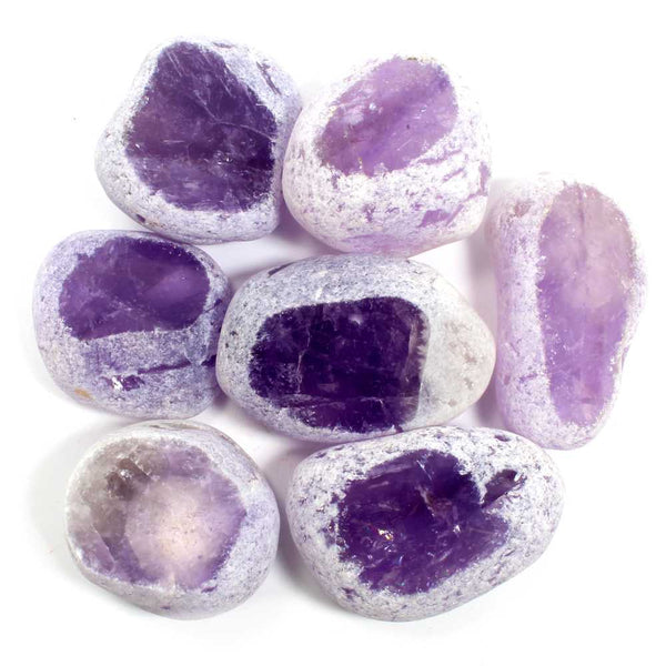 Amethyst Dragons Egg Healing Crystals
