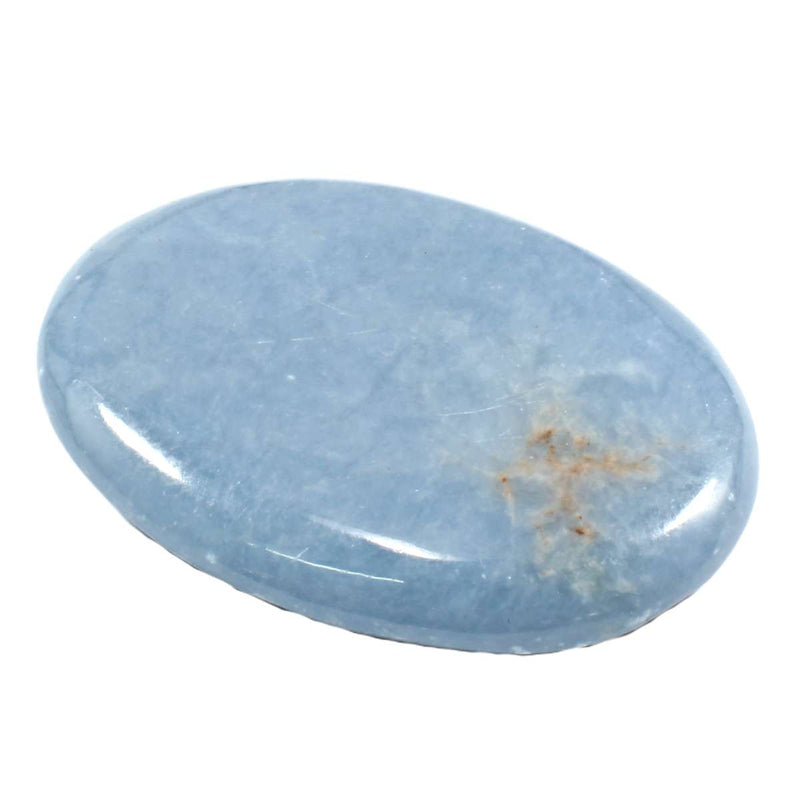 Angelite Palm Stone