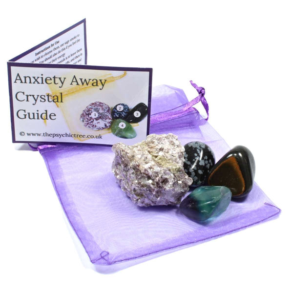 Anxiety Away Healing Crystal Pack