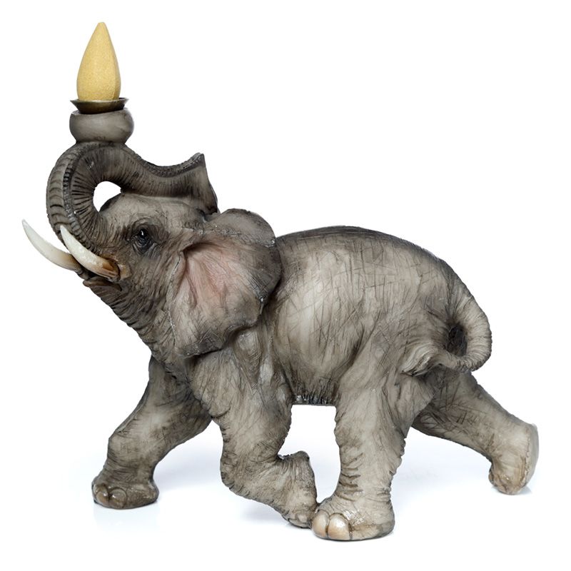 Elephant Backflow Incense Burner