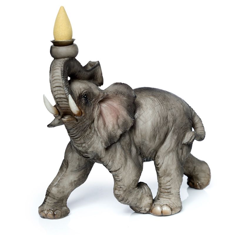 Elephant Backflow Incense Burner